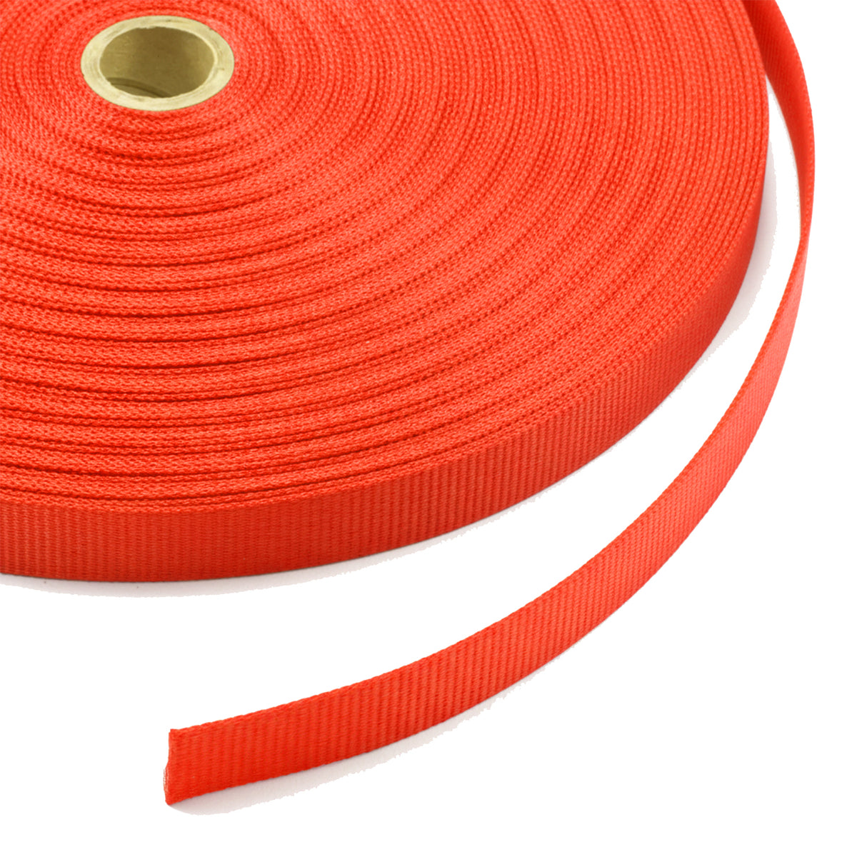 1.8 mm Orange Polyester Webbing
