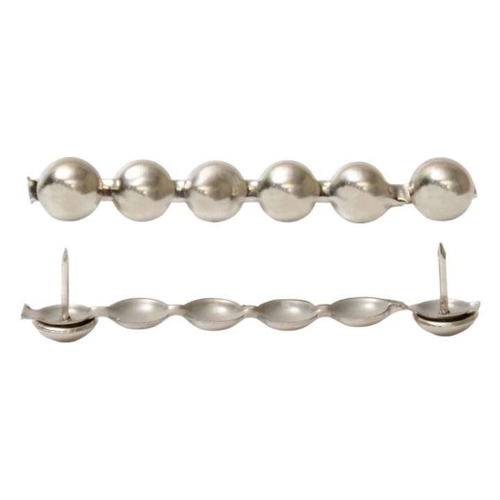 7/16" Nickel Decorative Nail Strip (1 Foot)