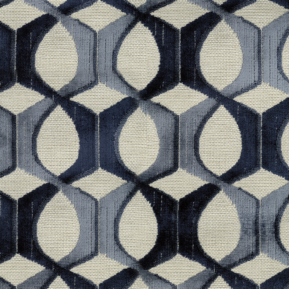 55" Majestic Indigo (36) Upholstery Fabric