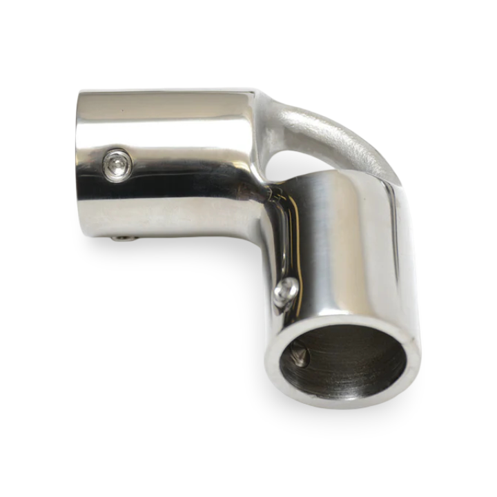 7/8" Stainless Steel 90° Elbow with Anchor Eye