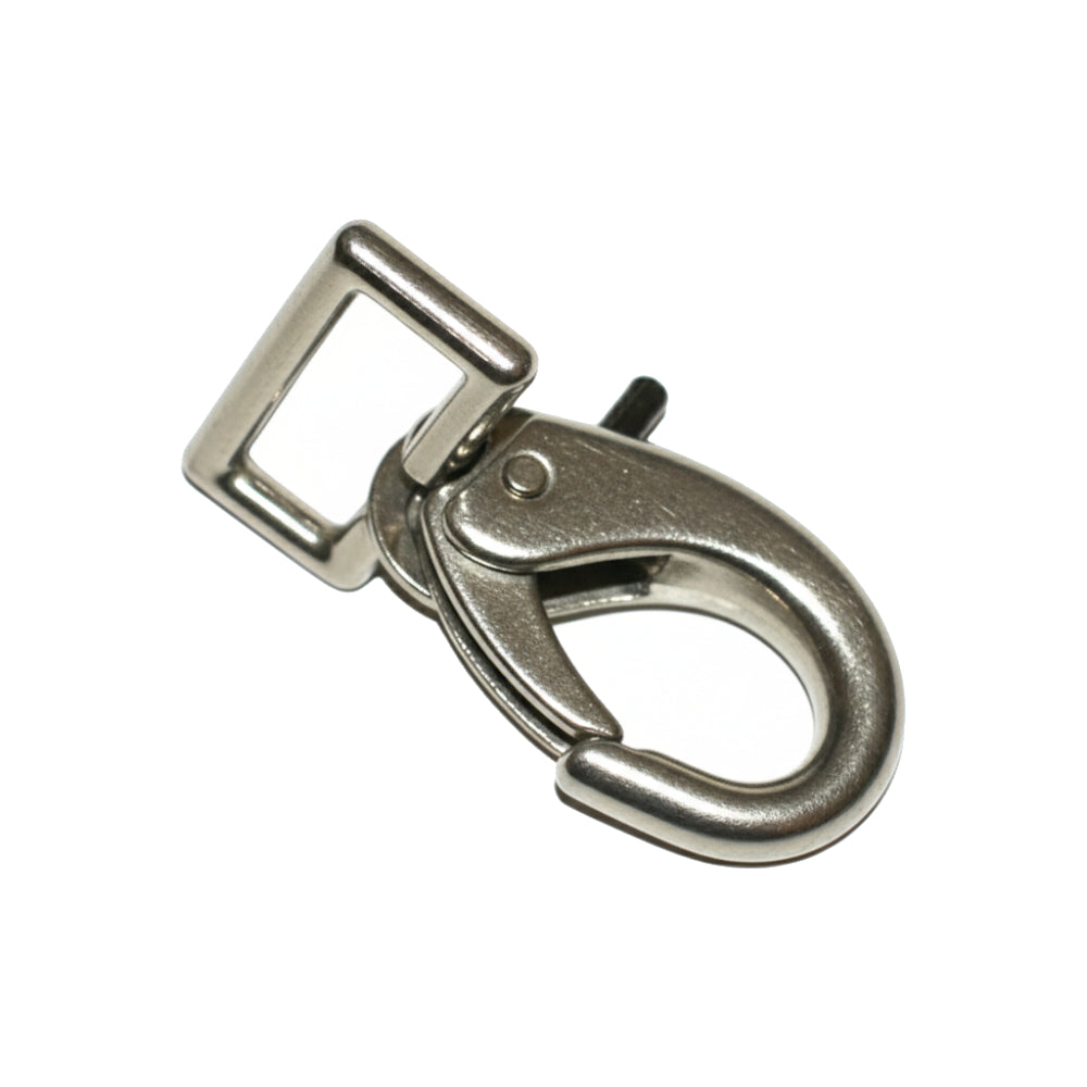 1" Die-Cast Nickel-Plated Zinc Trigger Snap Hook