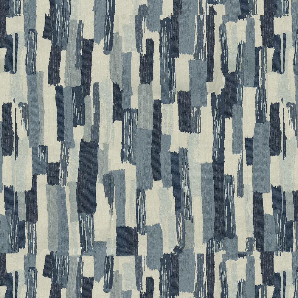 54" Favour Indigo (305) Upholstery Fabric