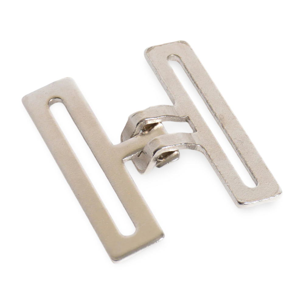 2" Nickel-Plated Steel Surcingle Hook & Clasp