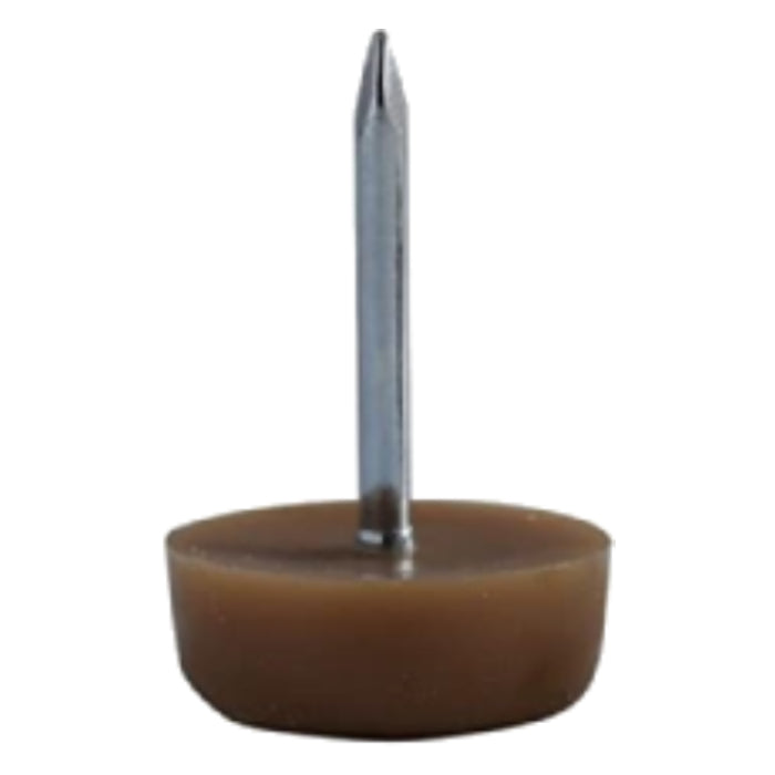 No. 679BR-SM 5/8" Brown Plastic Furniture Leg Glide