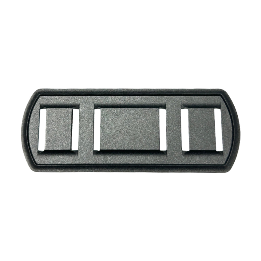 PD 714 1" Black PVC Lash Tab