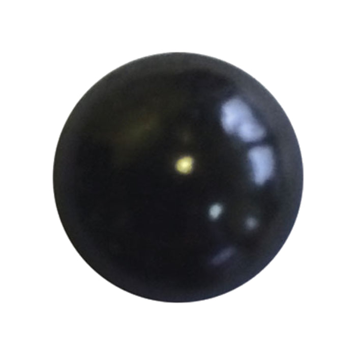 No. 7160-BL 1/2 7/16" Black Lacquered Glossy Nail