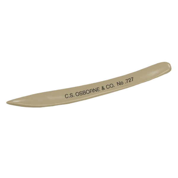 No. 727 Bent Genuine Bone Folder (6")