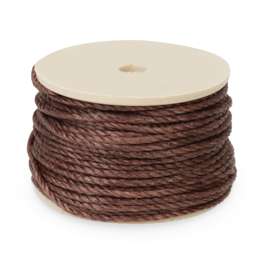 Replacement Waxed Brown Thread for No. 413 Automatic Sewing Awl