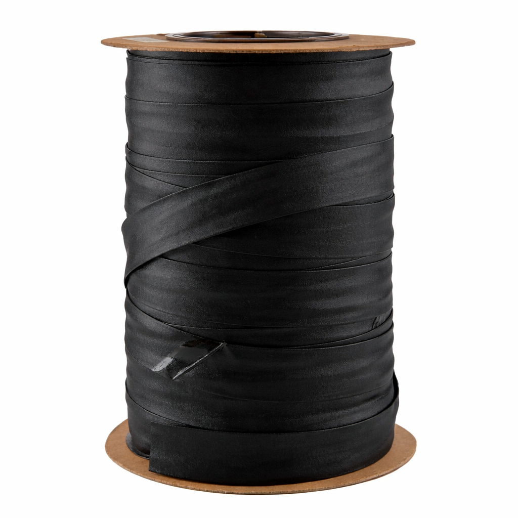 1" Stamoid™ Black Bias Binding Tape