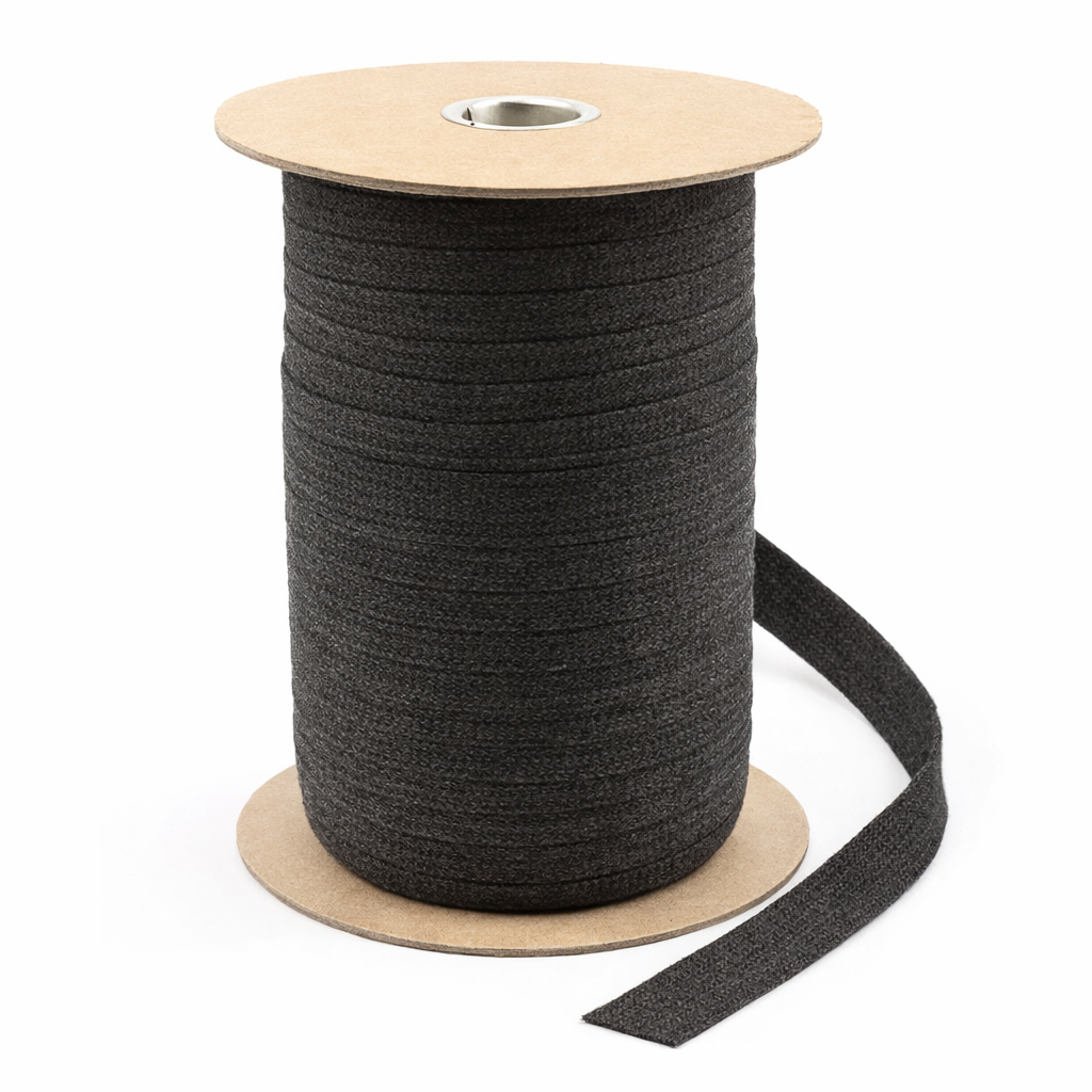 13/16" Sunbrella® Charcoal Gray Braid Binding Tape