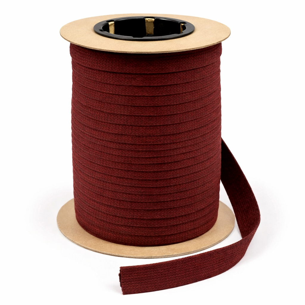 13/16" Sunbrella® Black Cherry Braid Binding Tape
