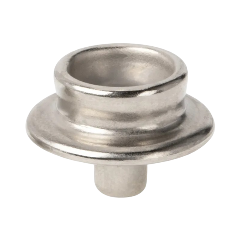 DOT® Line 24 (5/8") Nickel-Plated Brass Snap Fastener Gypsy Stud