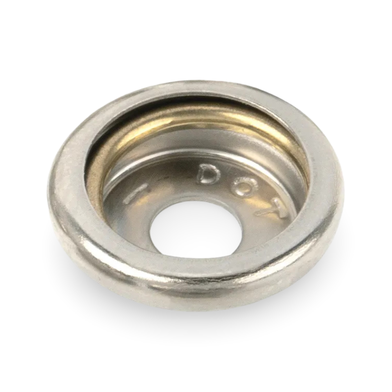 DOT® Line 24 (5/8") Nickel-Plated Brass Snap Fastener Socket