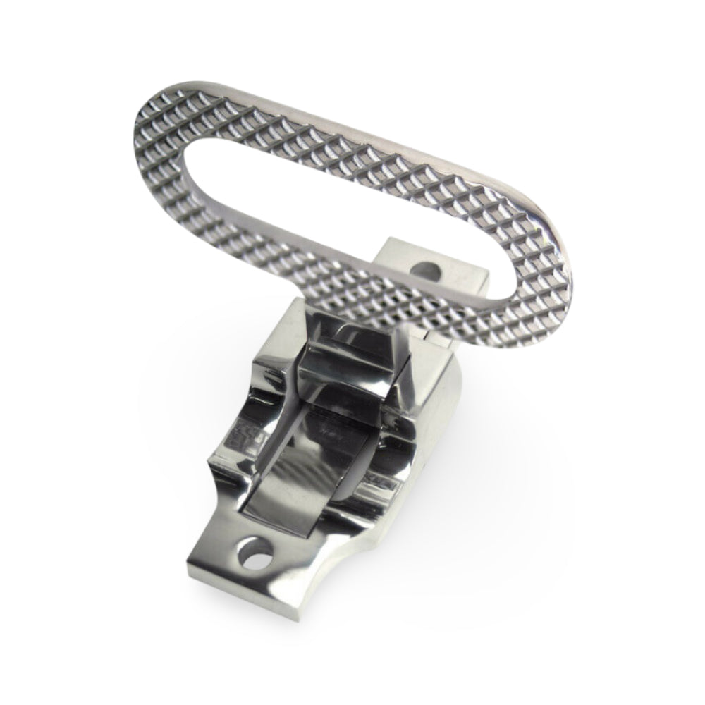 Stainless Steel Folding Step with Locking Spring