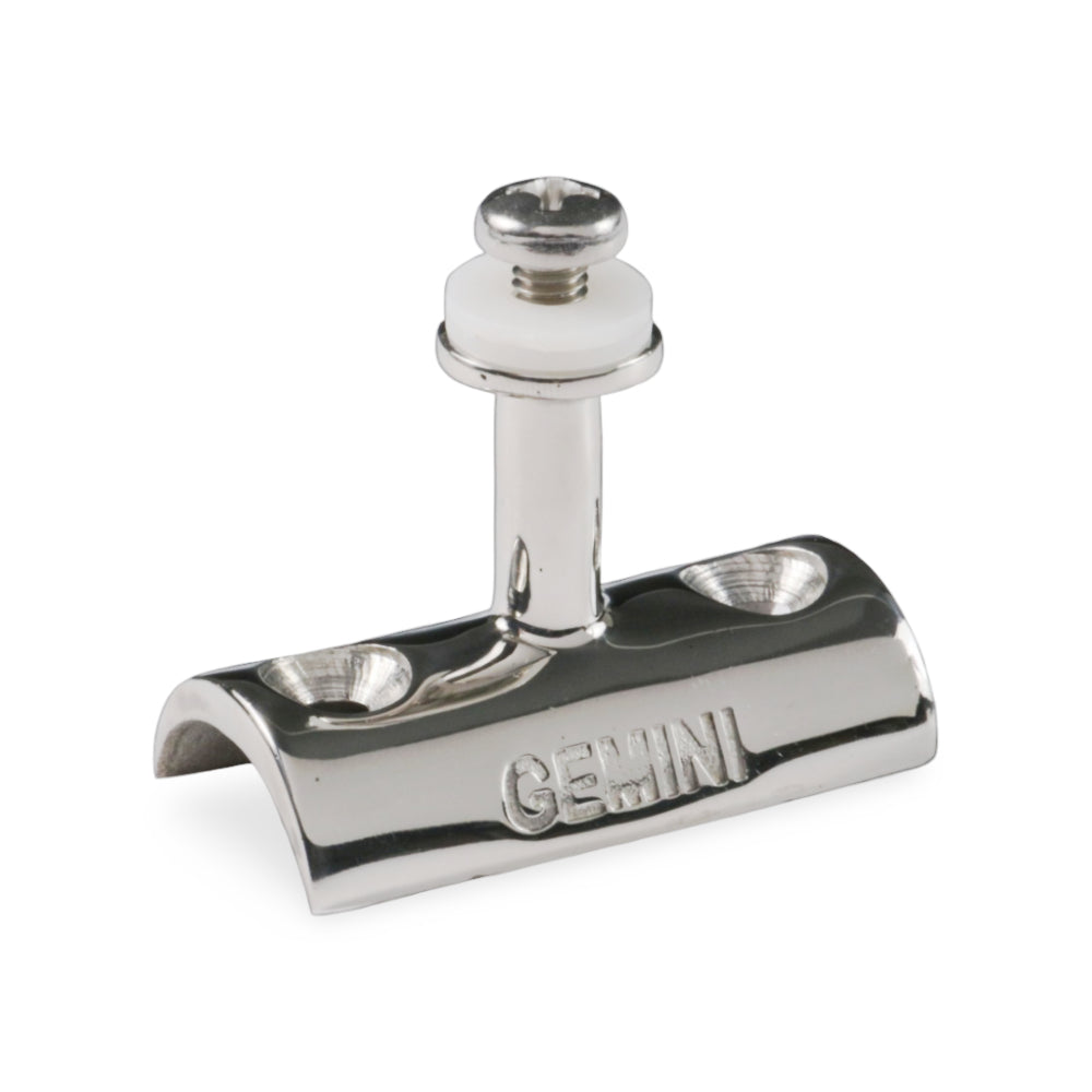 7/8" Gemini Stainless Steel Concave Rail Mount