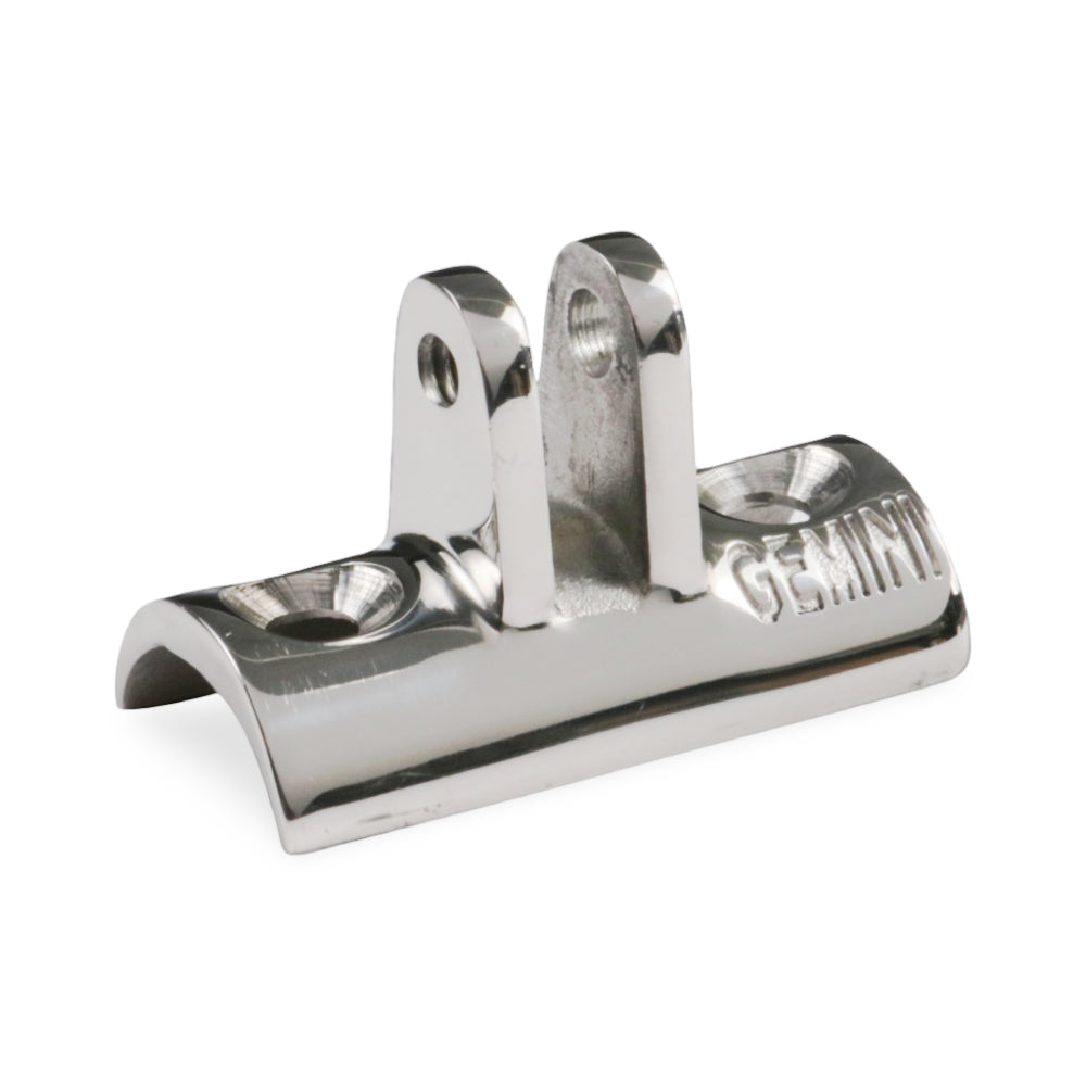 1" Gemini Stainless Steel Concave Fork Mount