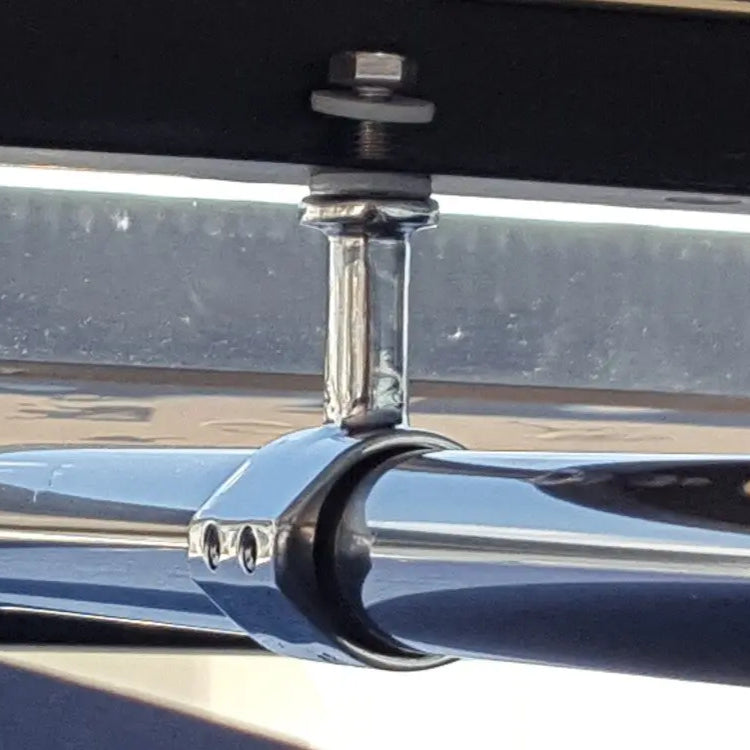 1" Gemini Stainless Steel Sliding Side Mount