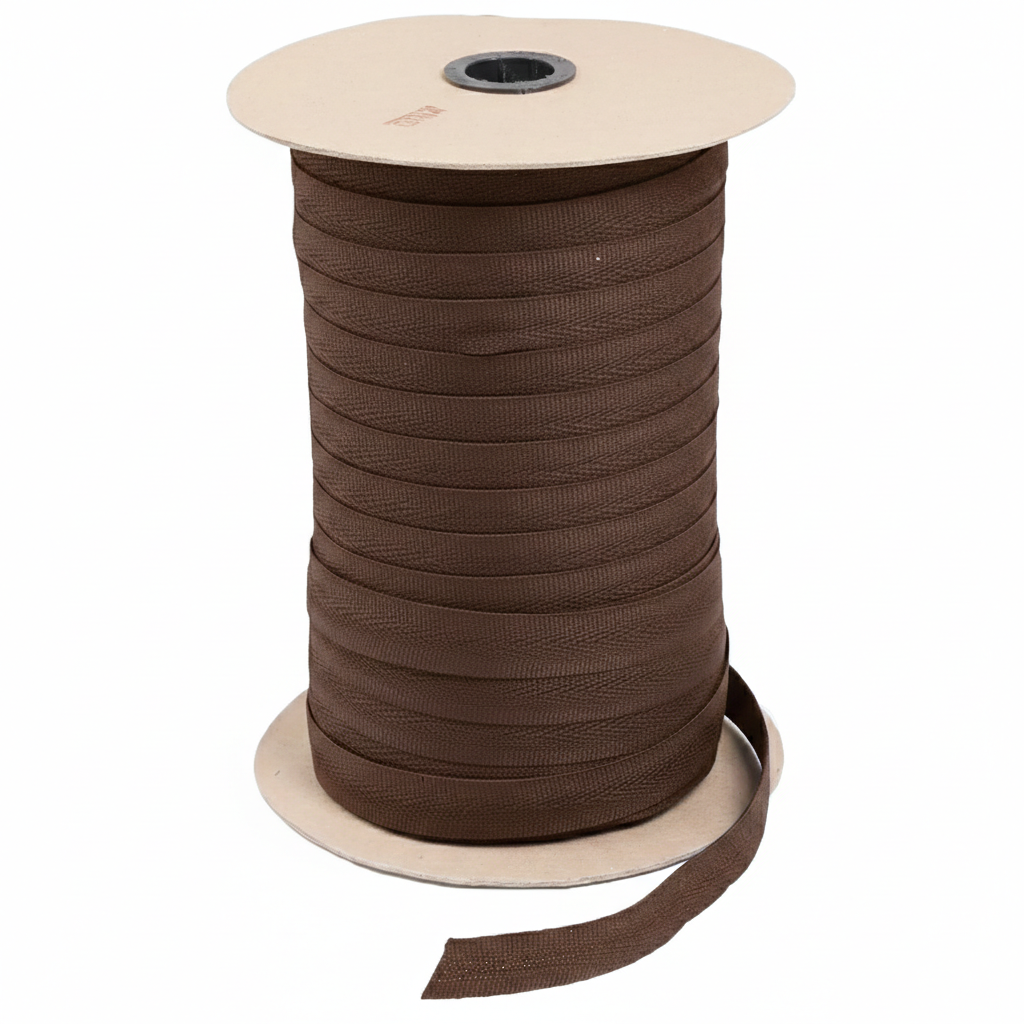 7/8" Sunbrella® True Brown Centerfold Binding Tape