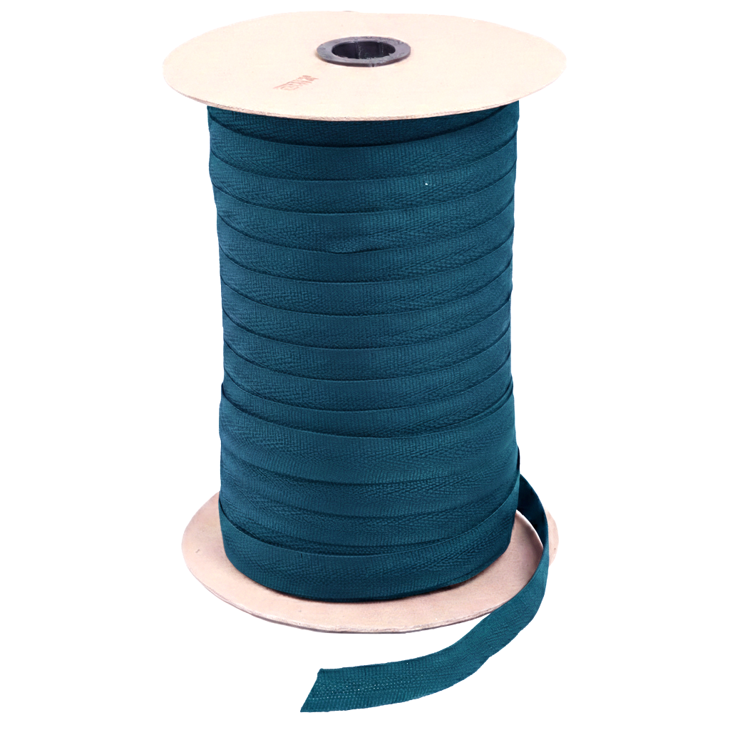 7/8" Sunbrella® Turquoise Centerfold Binding Tape