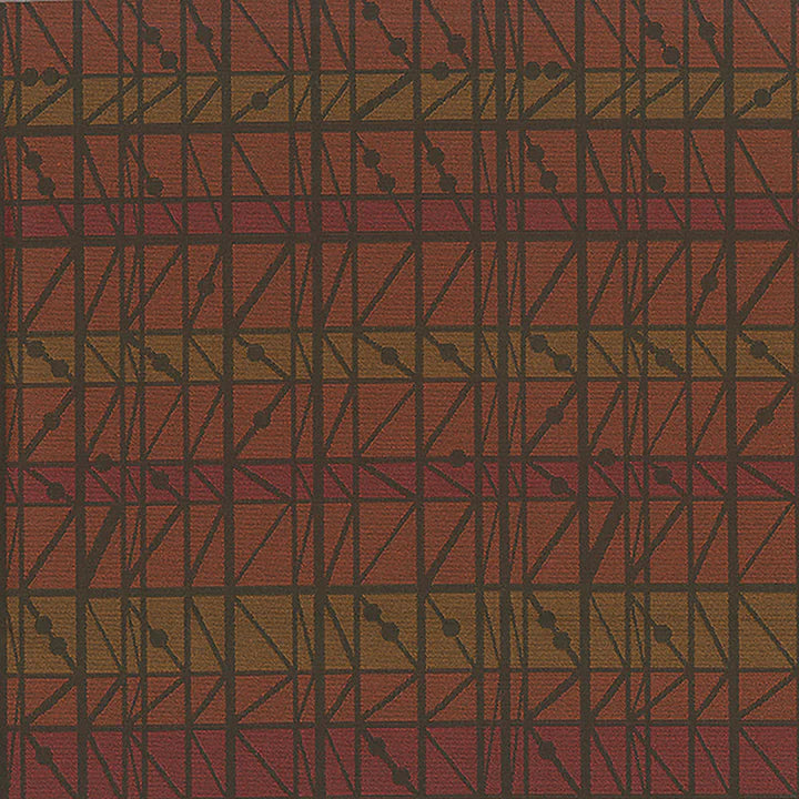 54" Intersect Flame (74) Upholstery Fabric