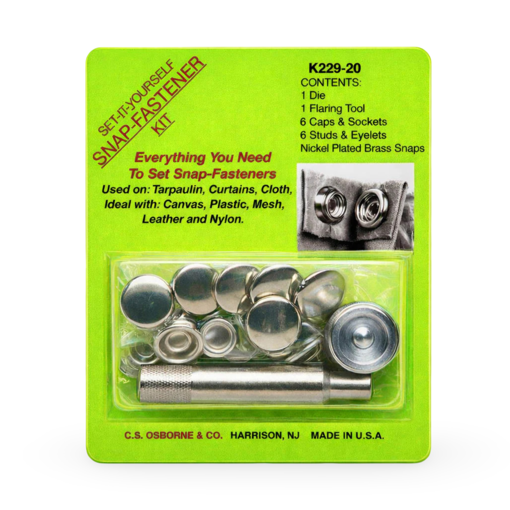 K229-20 "Set-It-Yourself" Line 20 (1/2") Snap Fastener Kit