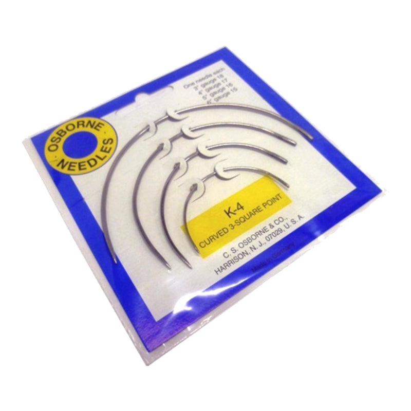 K-4 Curved 3-Square Point Needle Kit