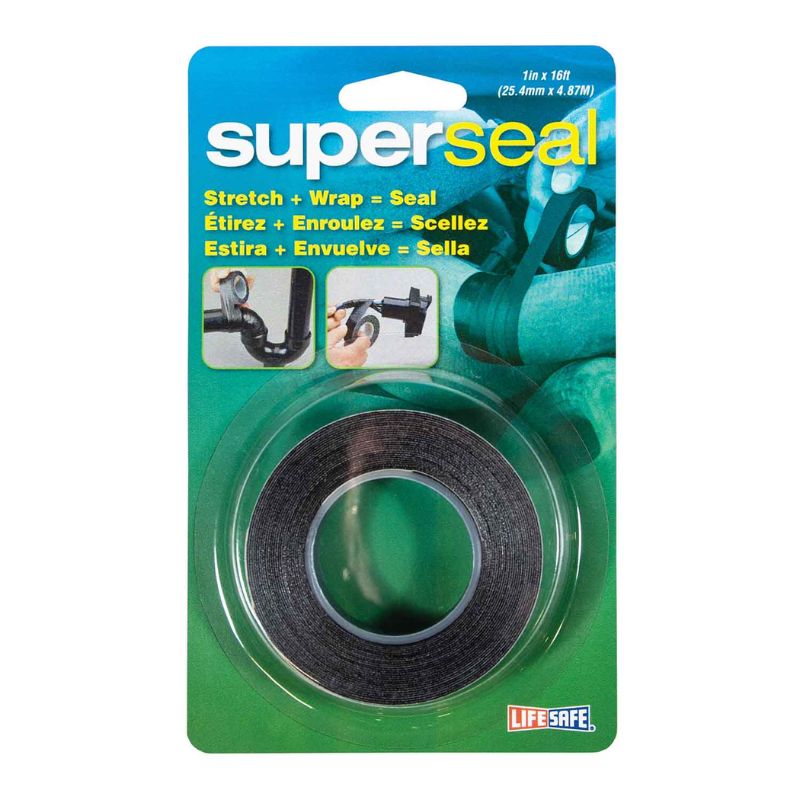 LifeSafe® Super Seal Tape — Black