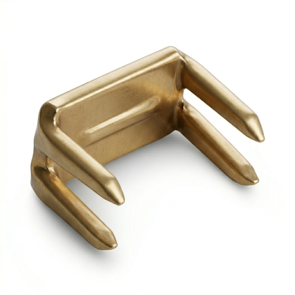 Bottom Stop for YKK® #10 Brass Zipper Chain