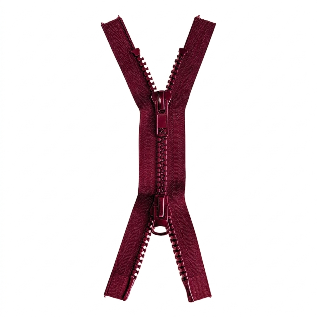 32" #5 Molded Tooth Two-Way Separating Zipper