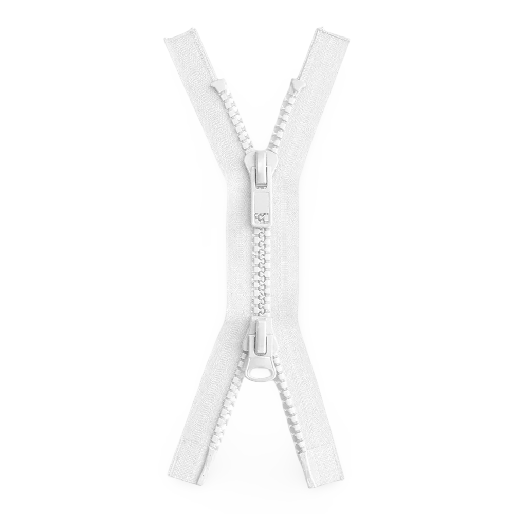 32" #5 Molded Tooth Two-Way Separating Zipper