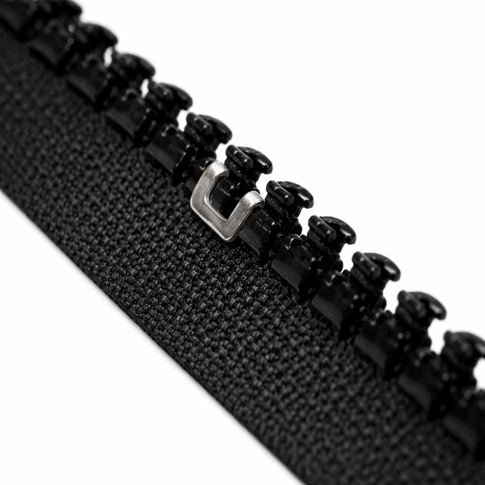 Stainless Steel "V" Stop for YKK® #10 VISLON® (Molded Tooth) Zipper Chain