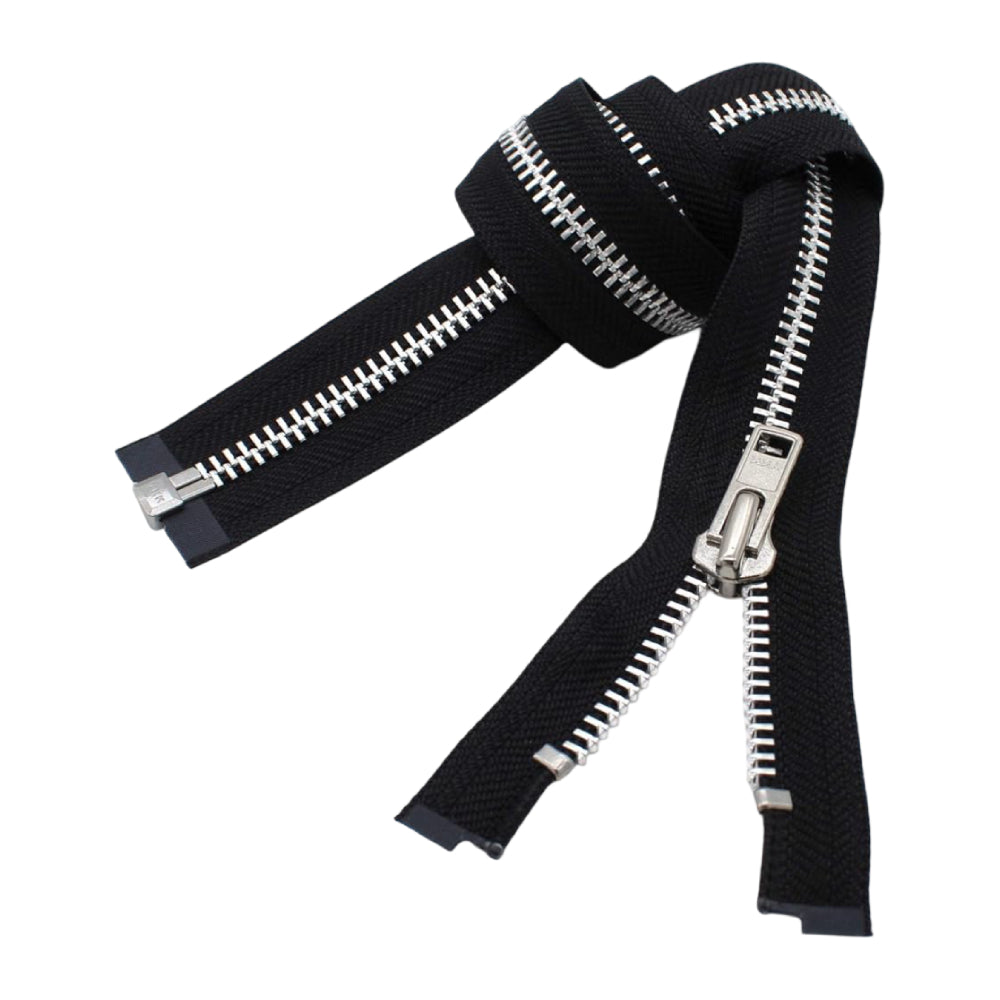 24" YKK® #10 Aluminum Separating Zipper