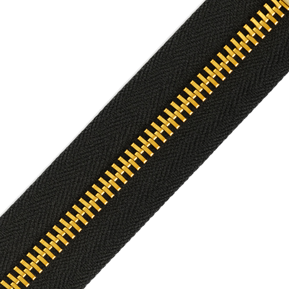 YKK® #10 Brass Zipper Chain