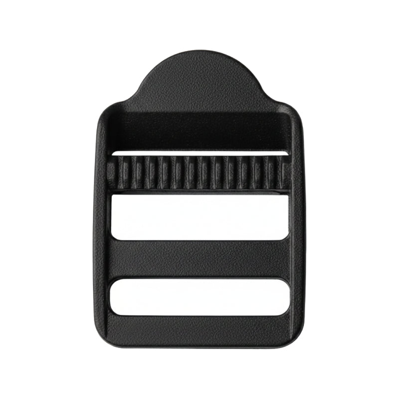 Black Acetal Classic Ladder Lock Buckle