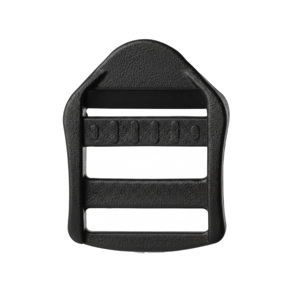 Black Acetal Euro-Style Ladder Lock Buckle