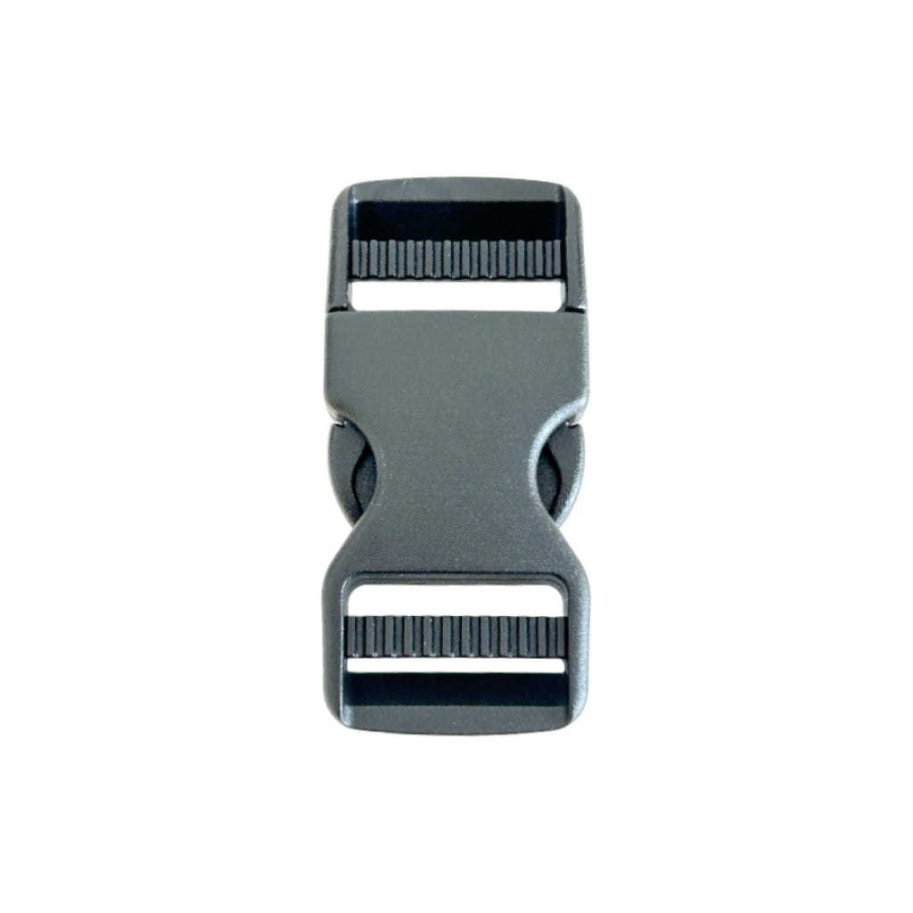 Black Camber Dual Adjustable Side Release Webbing Buckle