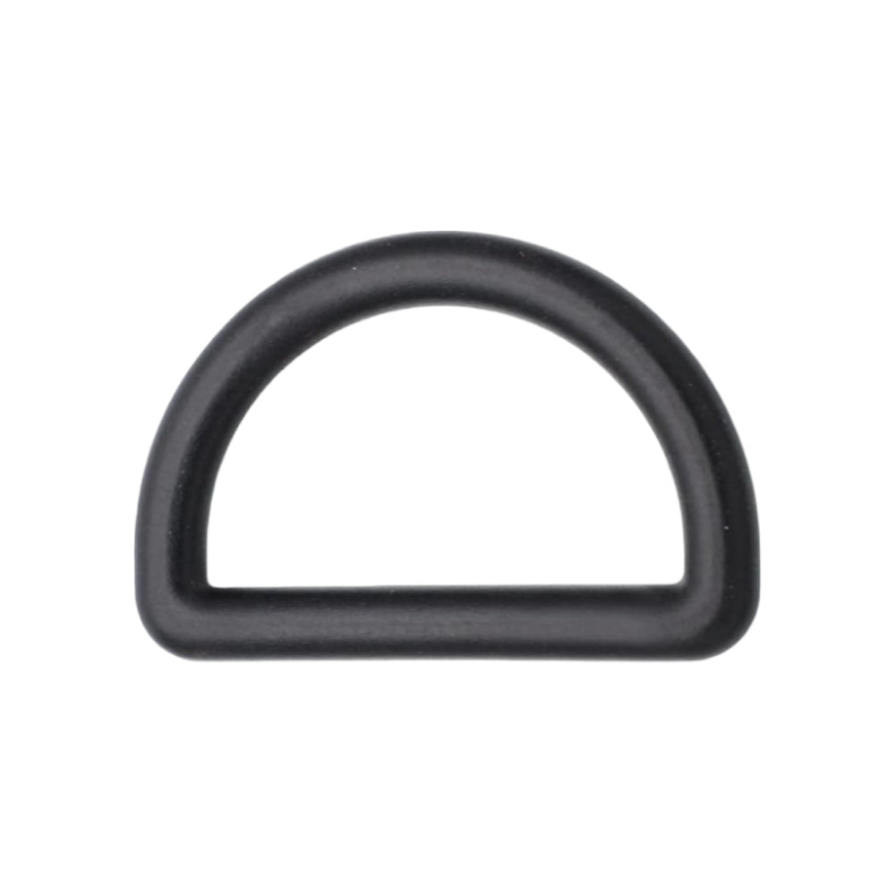 Black Acetal Classic D-Ring