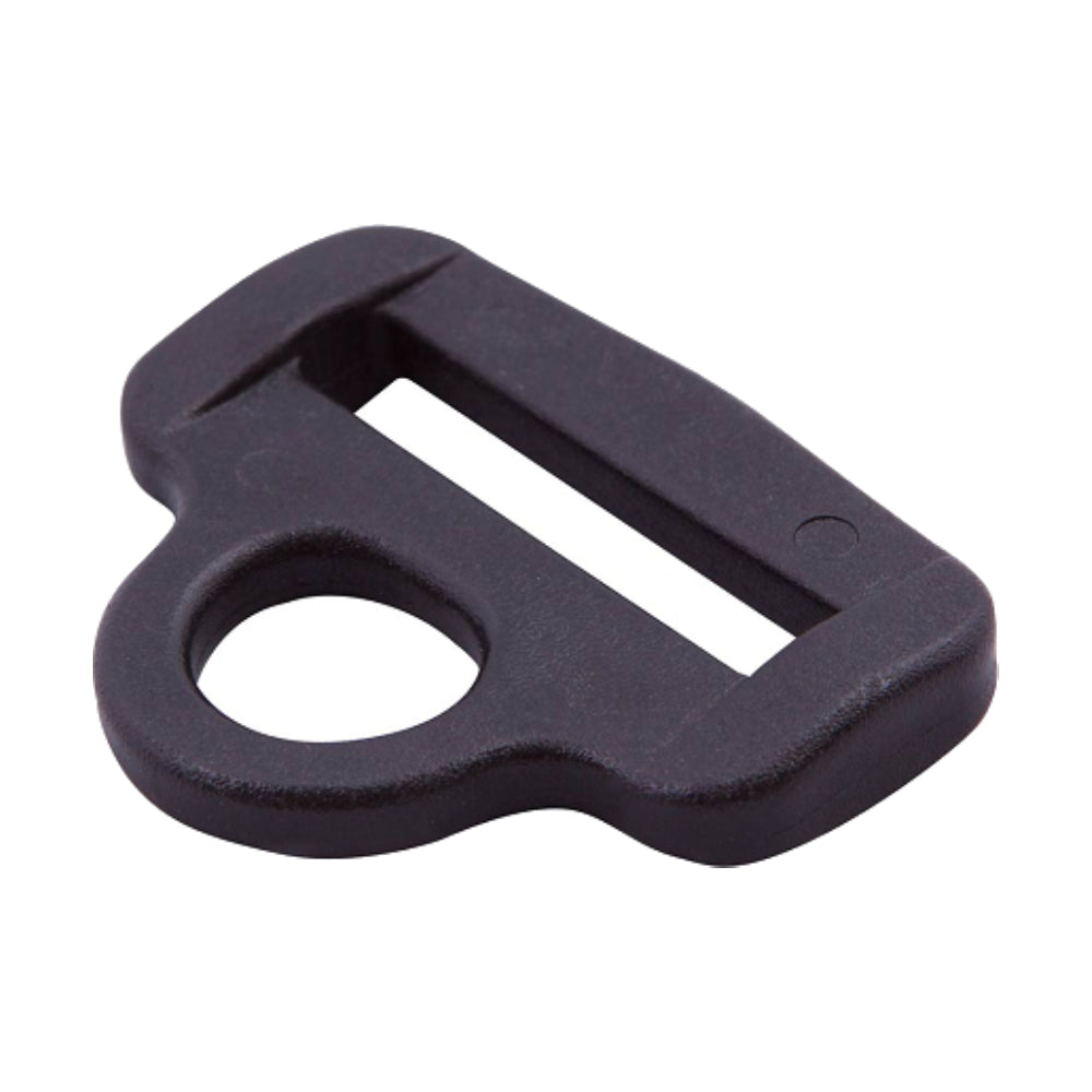 Black Nylon Snap Hook Webbing Loop