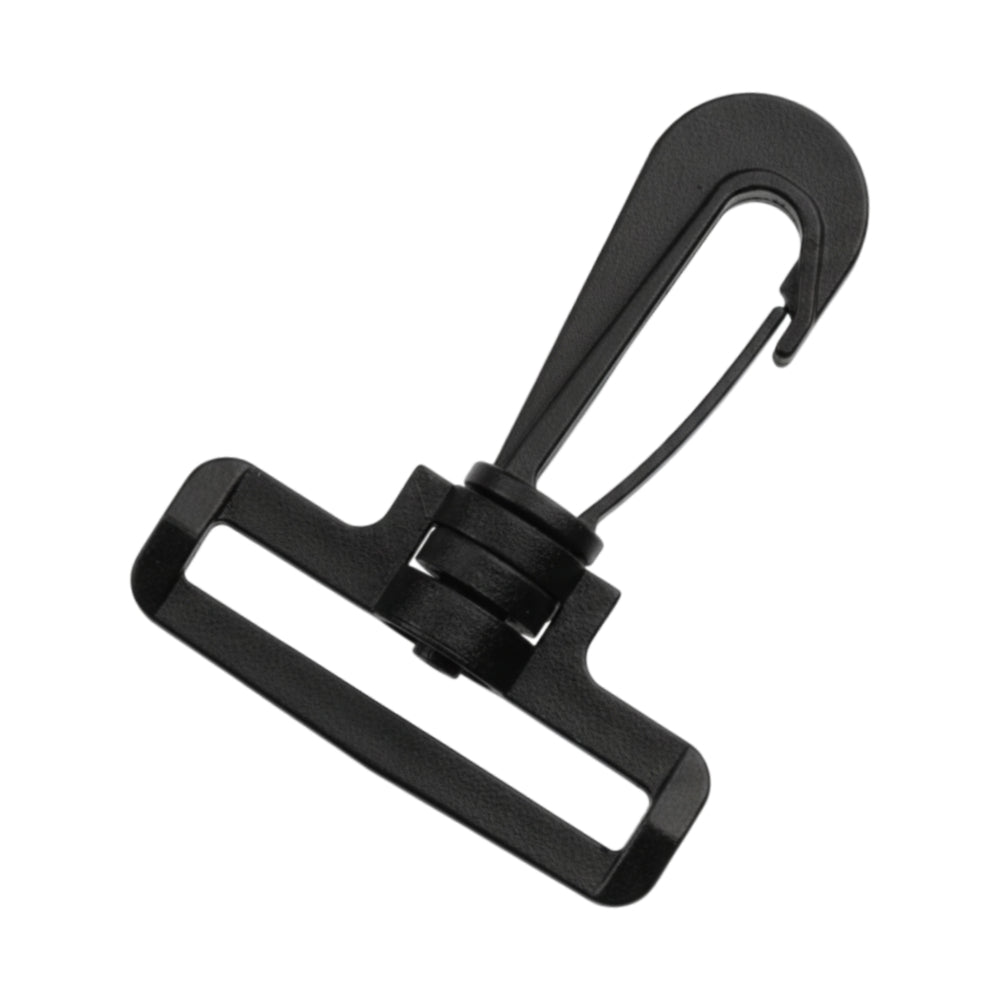 Black Polyacetal Swivel Snap Hook