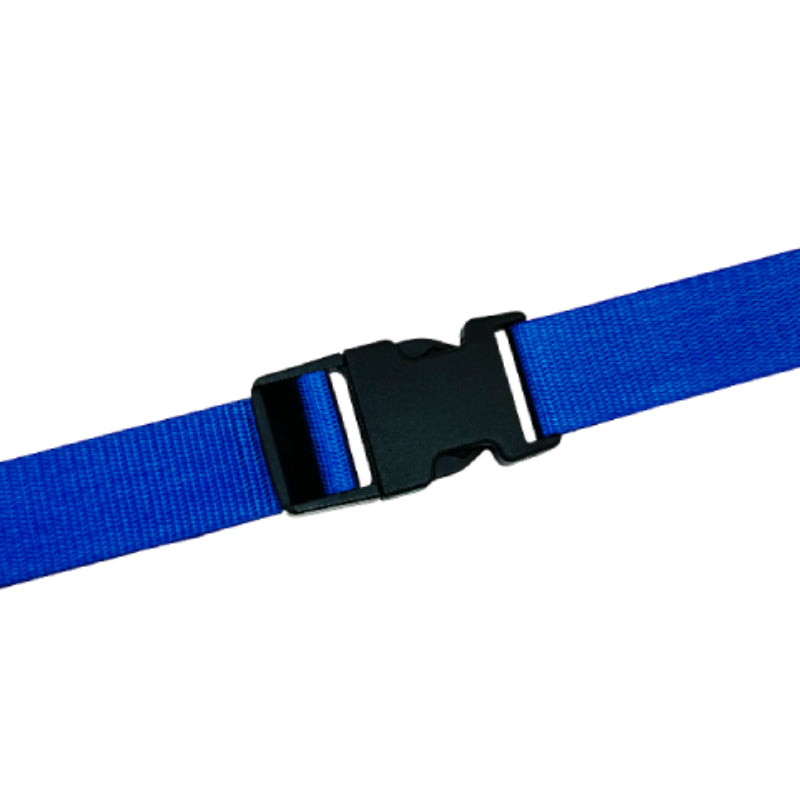 Black Single Adjustable Side Release Webbing Buckle