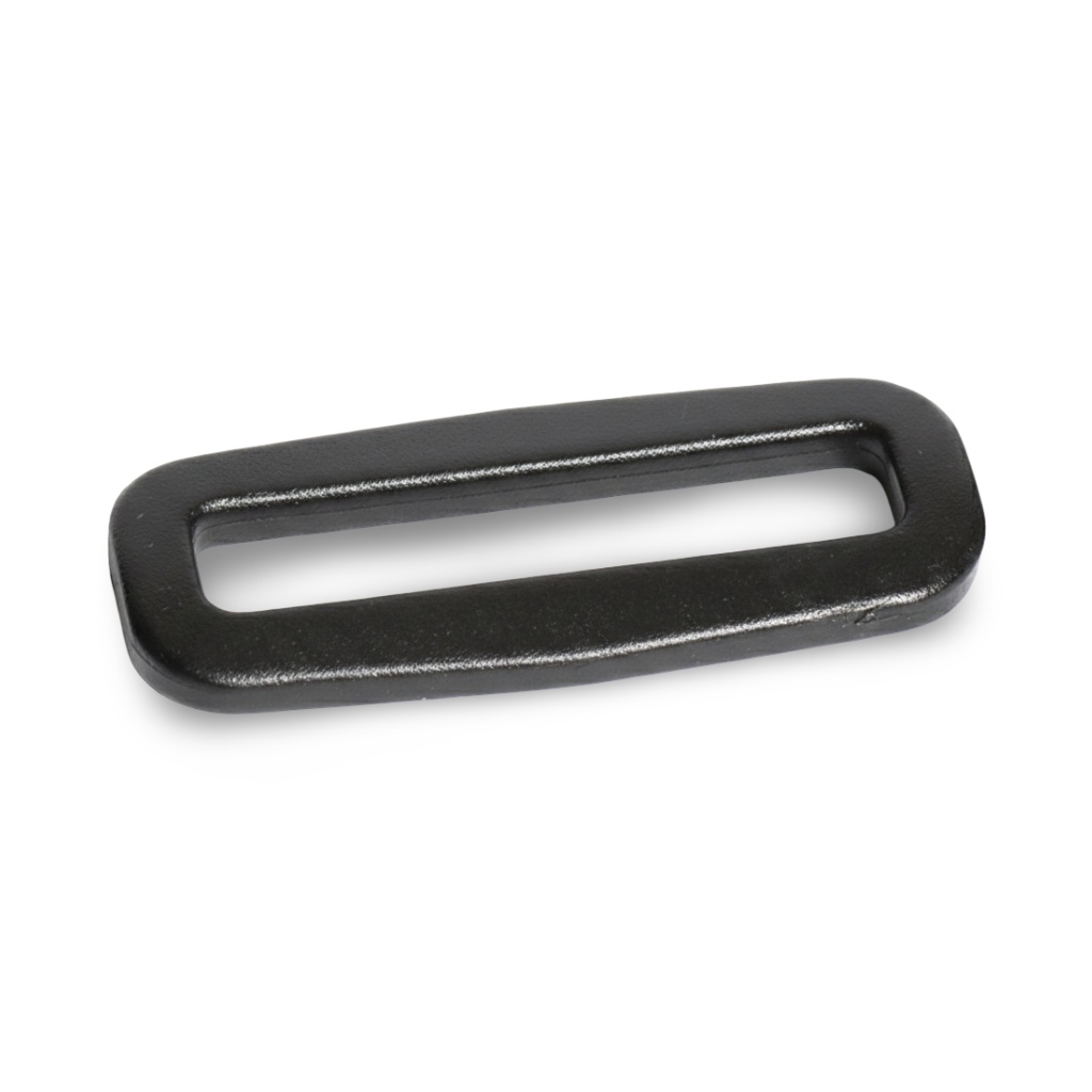 Black Acetal Square Webbing Loop