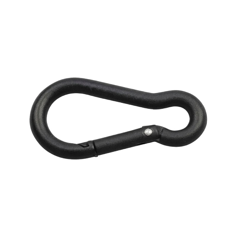 2" Black Polyacetal Carabiner Snap Hook