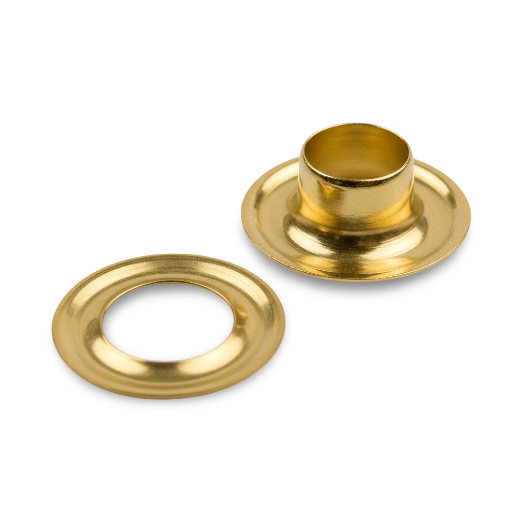 G1-5 5/8" (#5) Brass Plain Rim (Sheet) Grommet