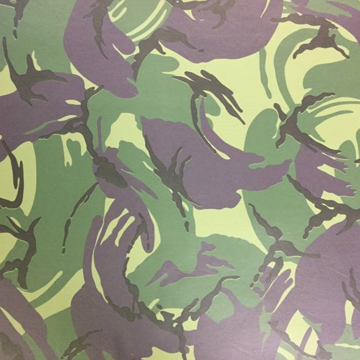 54" Camouflage Vinyl Fabric