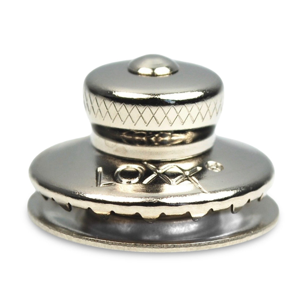 LOXX® "Pull-It-Up" Fastener Chrome-Plated Brass Small Head Button