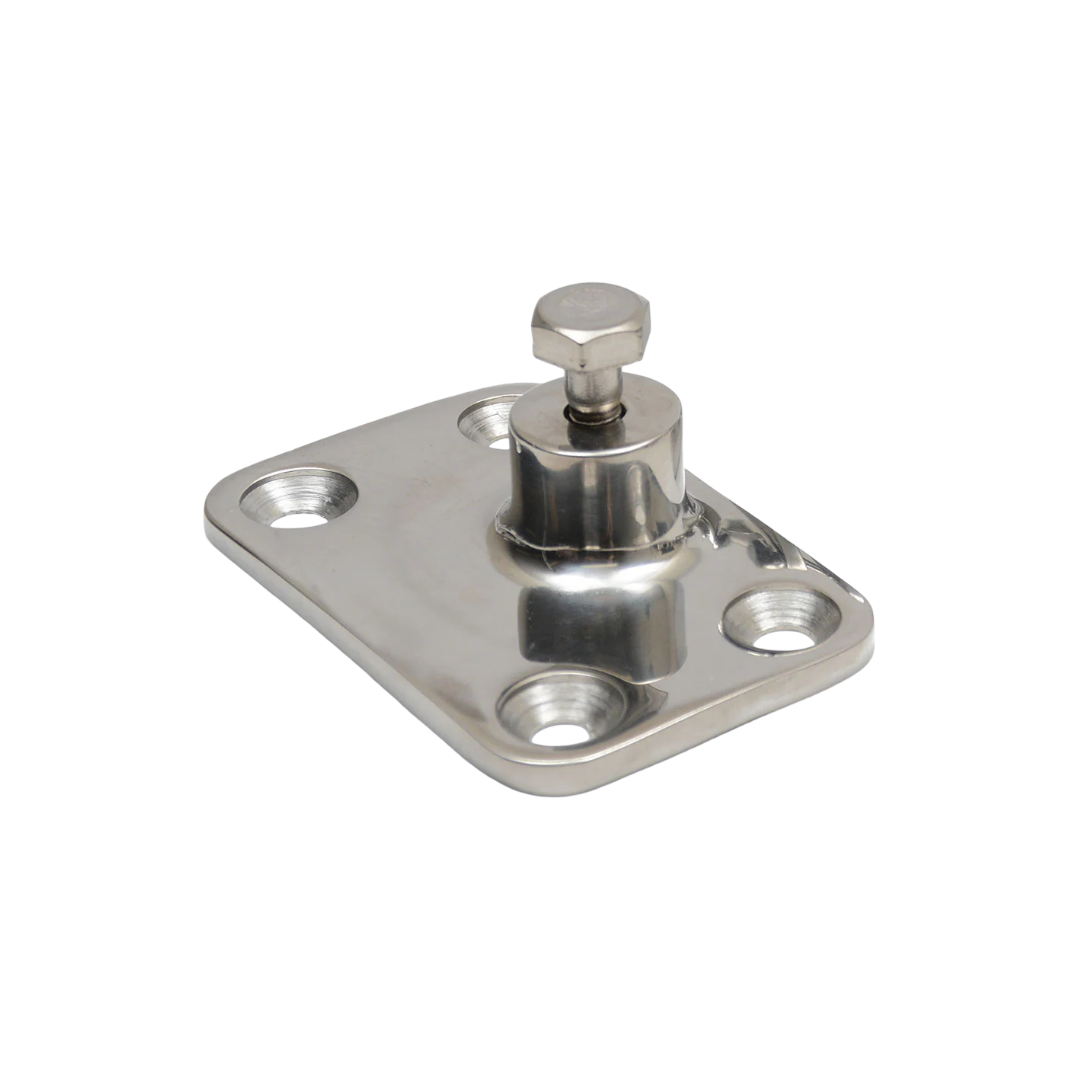 2-7/8" x 1-7/8" Heavy-Duty Stainless Steel Side Mount
