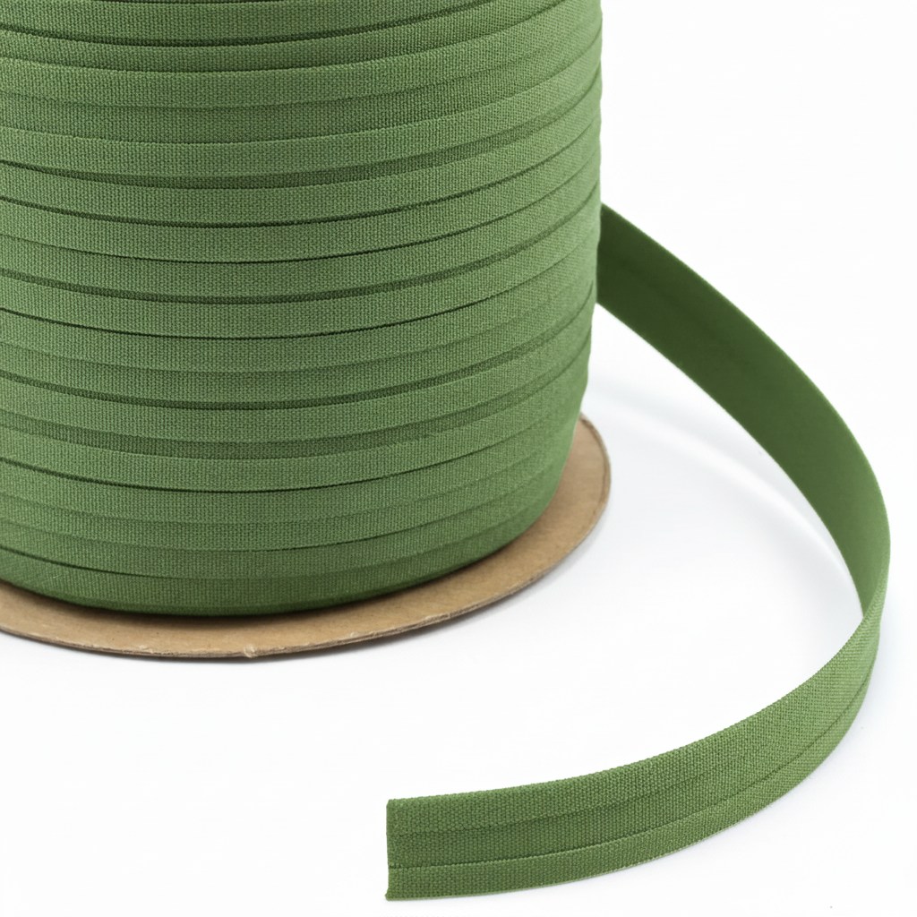 3/4" Sunbrella® Basil Straight-Cut Binding Tape