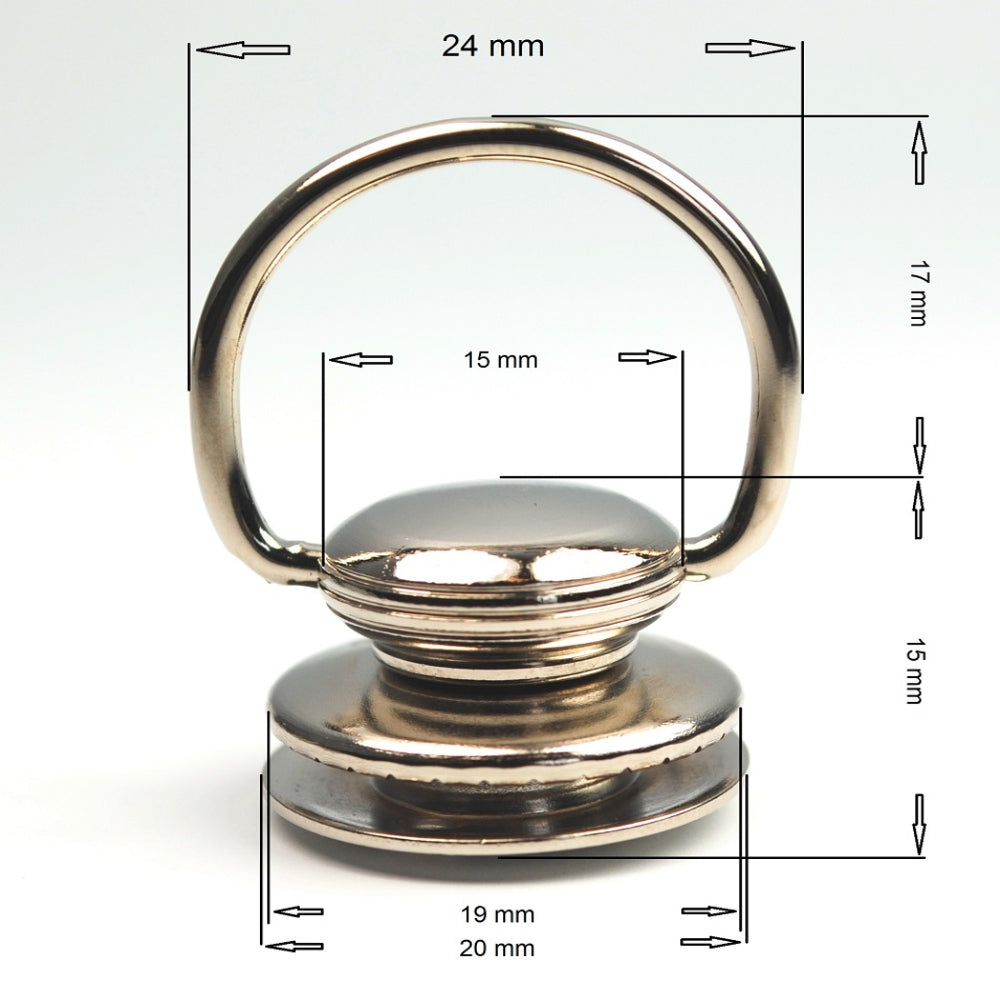 LOXX® "Pull-It-Up" Fastener Ring Pull Head Button