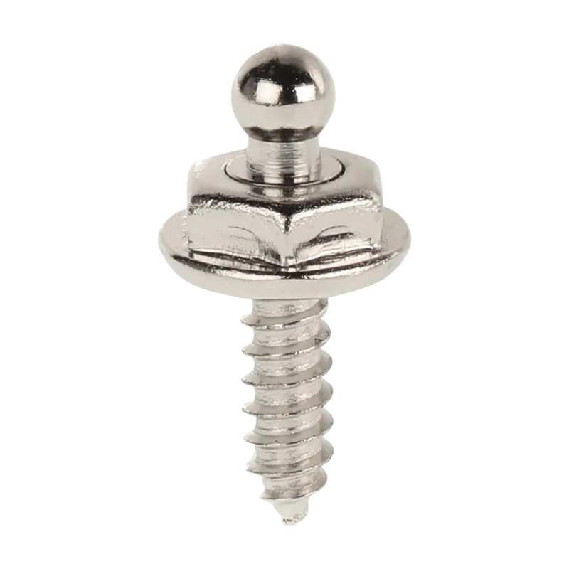 LOXX® "Pull-It-Up" Fastener Nickel-Plated Brass Wood Screw Stud