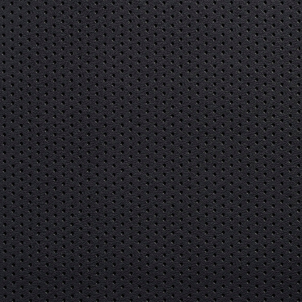 54" Black Foam-Backed Perforated Vinyl Headliner Fabric